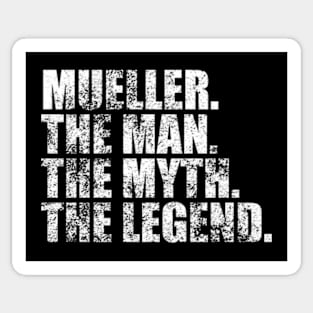 Mueller Legend Mueller Family name Mueller last Name Mueller Surname Mueller Family Reunion Sticker